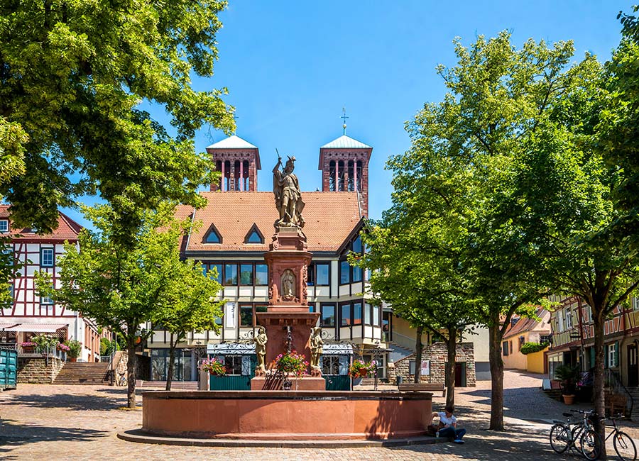 Marktplatz von Bensheim