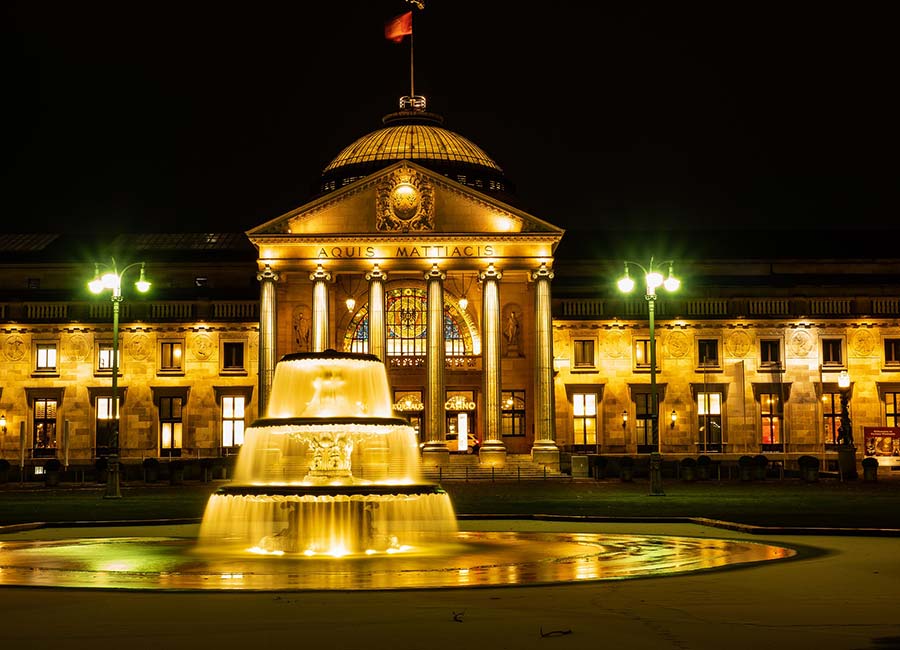 Das Kurhaus in Wiesbaden